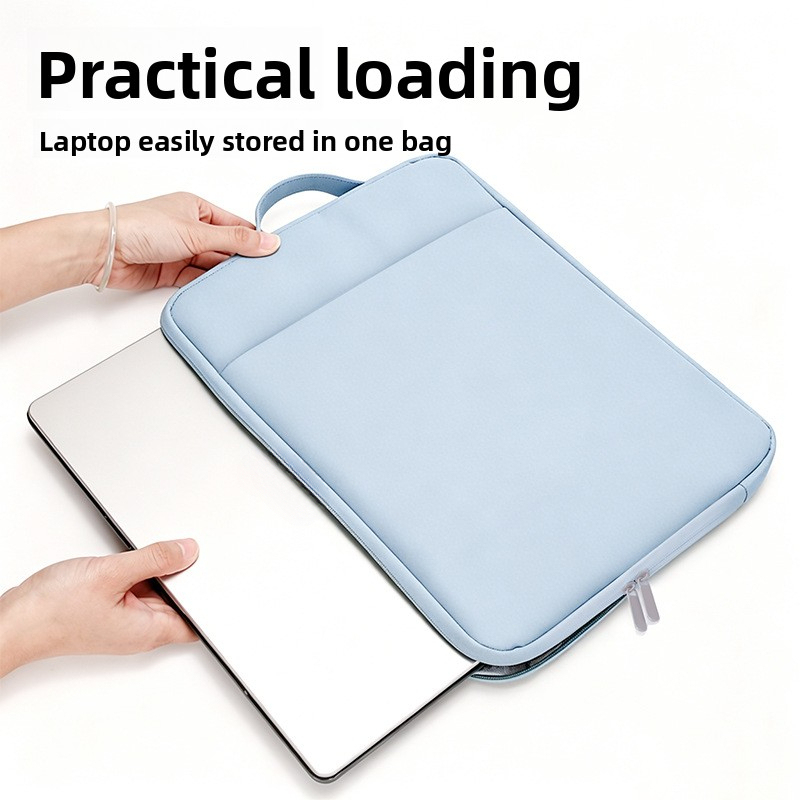 Laptop Backpack 15.6 - 耐衝撃防水ノートパソコンスリーブ 11-15.6インチ ファッションPUタブレットバッグ 旅行用保護カバー