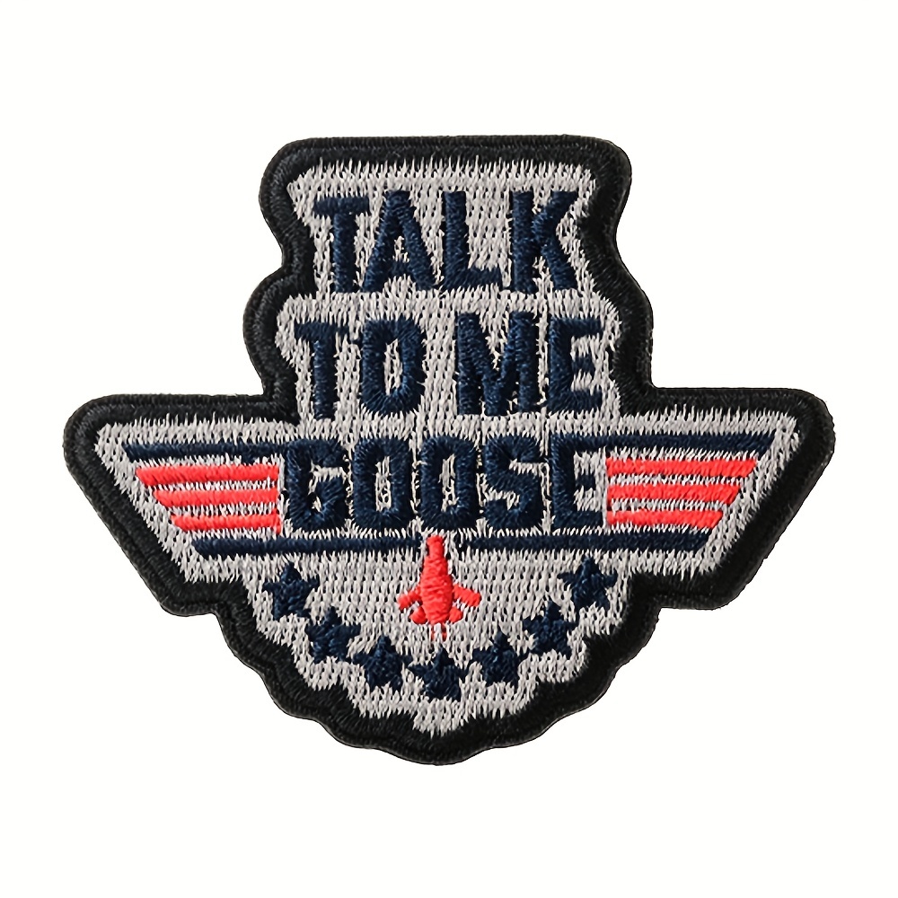 Urban Backpack Tactical - 1 個「TALK TO ME GOOSE」面白いミーム ベルクロ