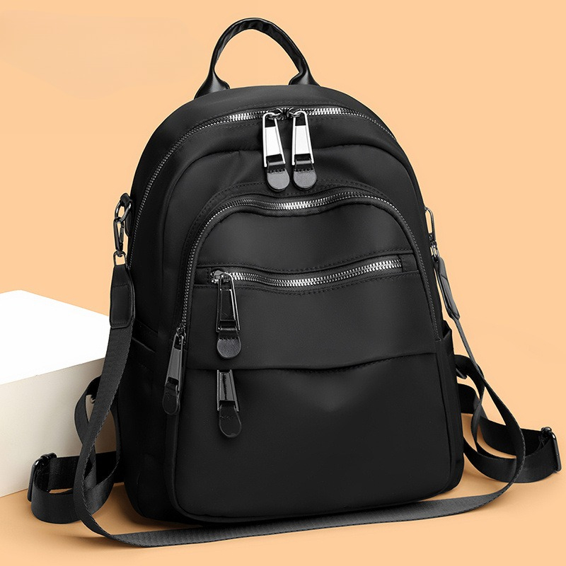 Mini Backpack Purse - ヨーロッパとアメリカの旅行用バックパック女性用オックスフォード布製バックパック防水ファッション大容量コンピューターバッグ。