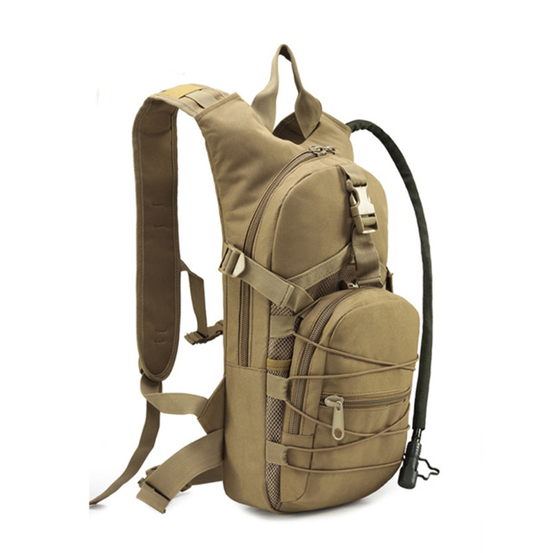 Rucksack Military Style - 軽量タクティカルバックパック,ウォーターバッグ,サバイバル,ハイキング,トレッキング,ミリタリーポーチ,キャンプ,自転車,デイパック用