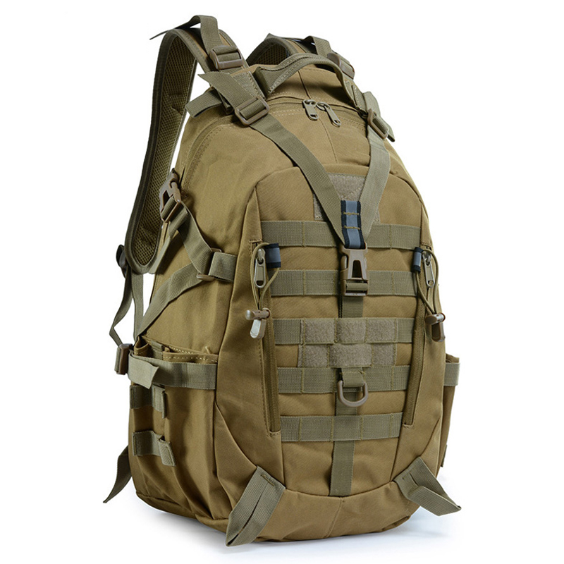 Rucksack Military Style - 35L 戦術的なバックパック防水トレッキング釣り狩猟バックパック旅行リュックサック戦術的なスポーツキャンプハイキングバックパック