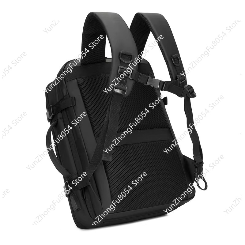 防水PU拡張デザインカスタムロゴUSBポート付きビジネス旅行 - Laptop Backpack 15.6 のレビューと価格