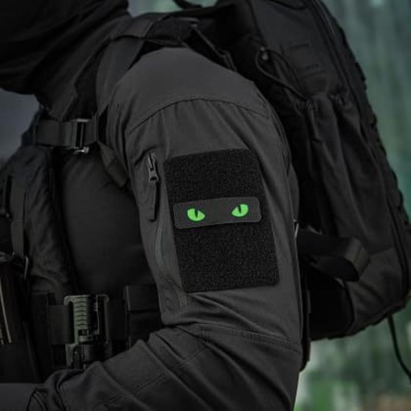 軍事士気向上用刺繍パッチ、キャットアイパッチ、戦術オートバイ - Rucksack Military Style のレビューと価格