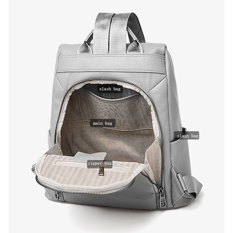 FOXER 本革バックパック女性用 2026 新ファッション - Travel Backpack Anti Theft のレビューと価格