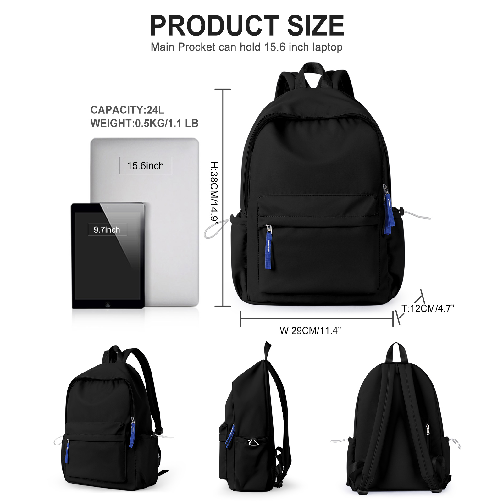 学校のバックパック、10代の男の子の女の子のためのユニセック - School Backpack Teen のレビューと価格