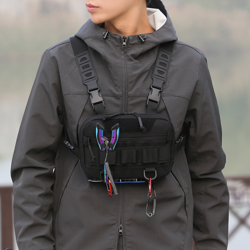 戦術的なチェストリグバックパックキャンプ偵察キットバッグモー - Rucksack Military Style のレビューと価格