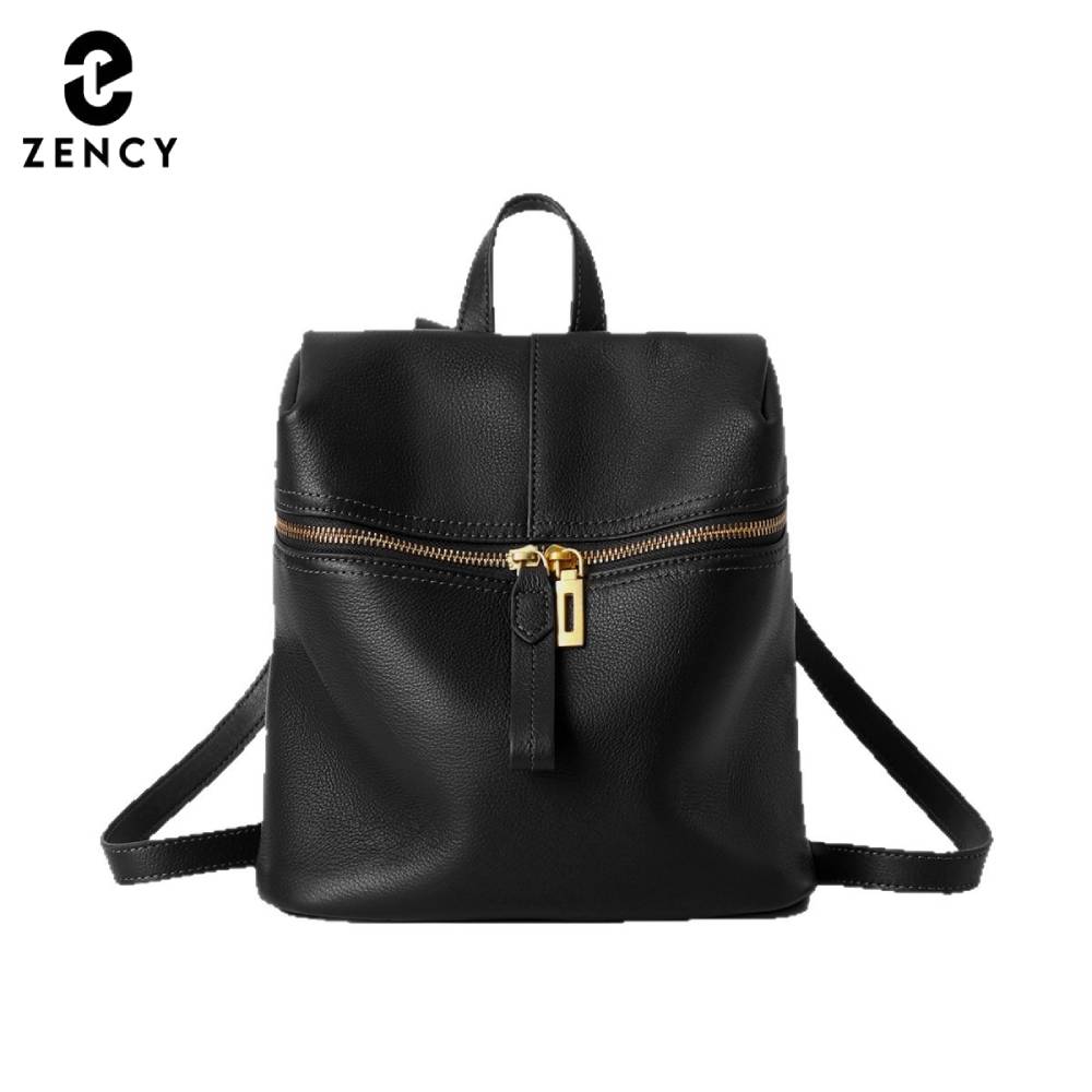 Zency 女性用本革バックパック ナップサック 多ポケット - Leather Backpack Vintage のレビューと価格