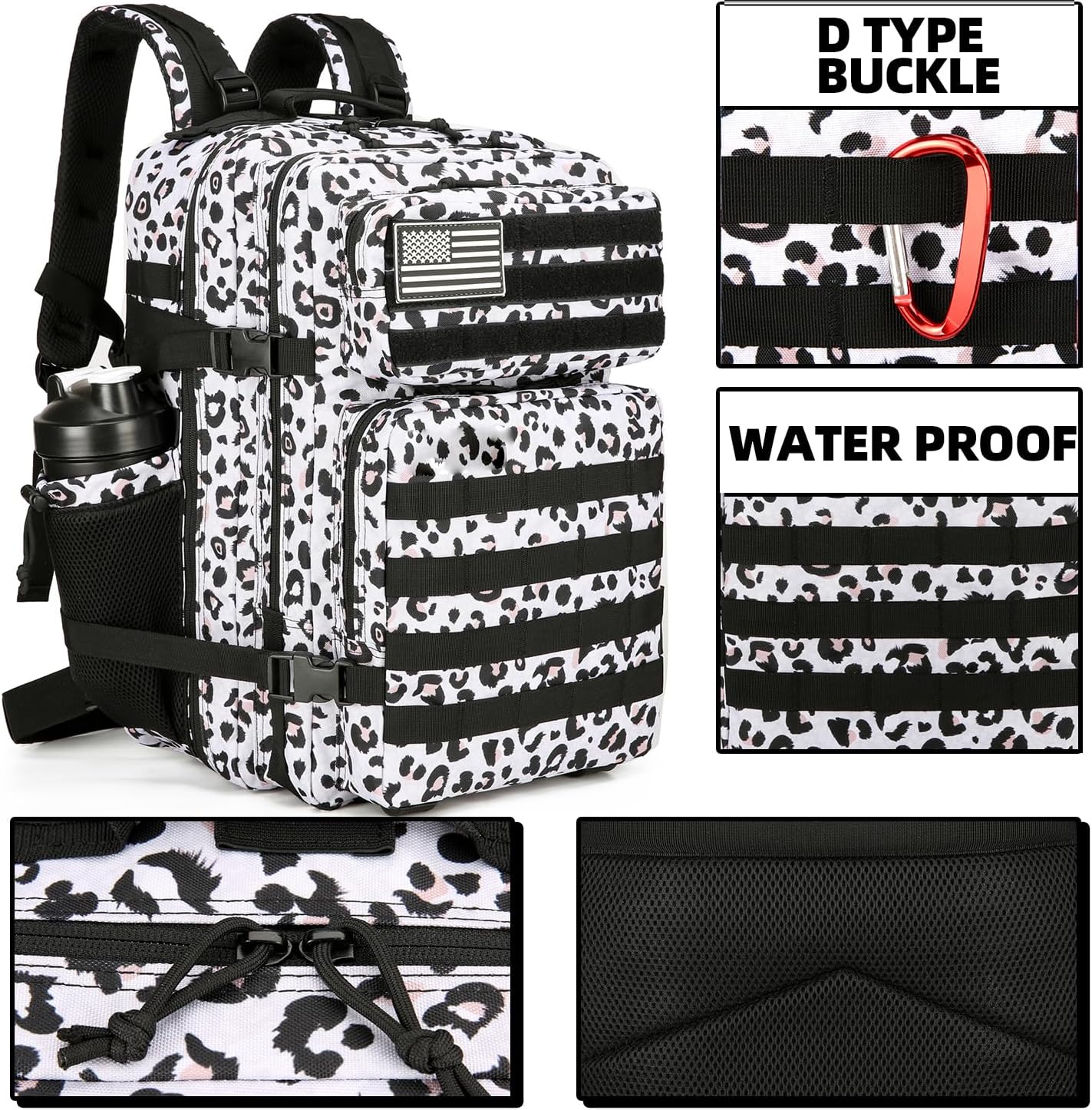 大型防水タクティカルハイキングバックパック,アウトドアスポー - Rucksack Military Style のレビューと価格